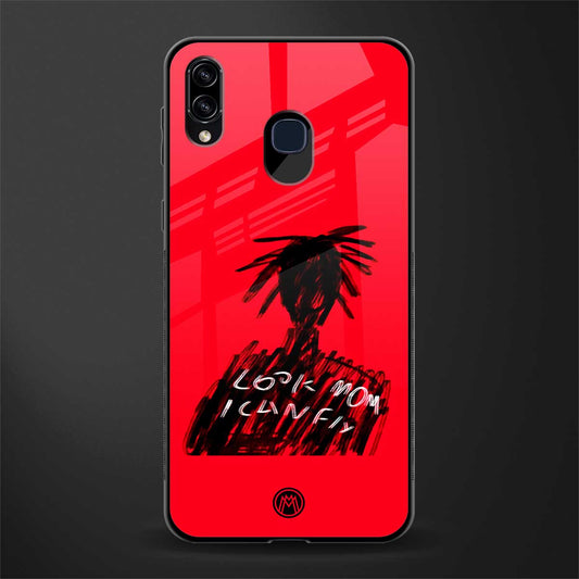 look mom i can fly glass case for samsung galaxy a30 image