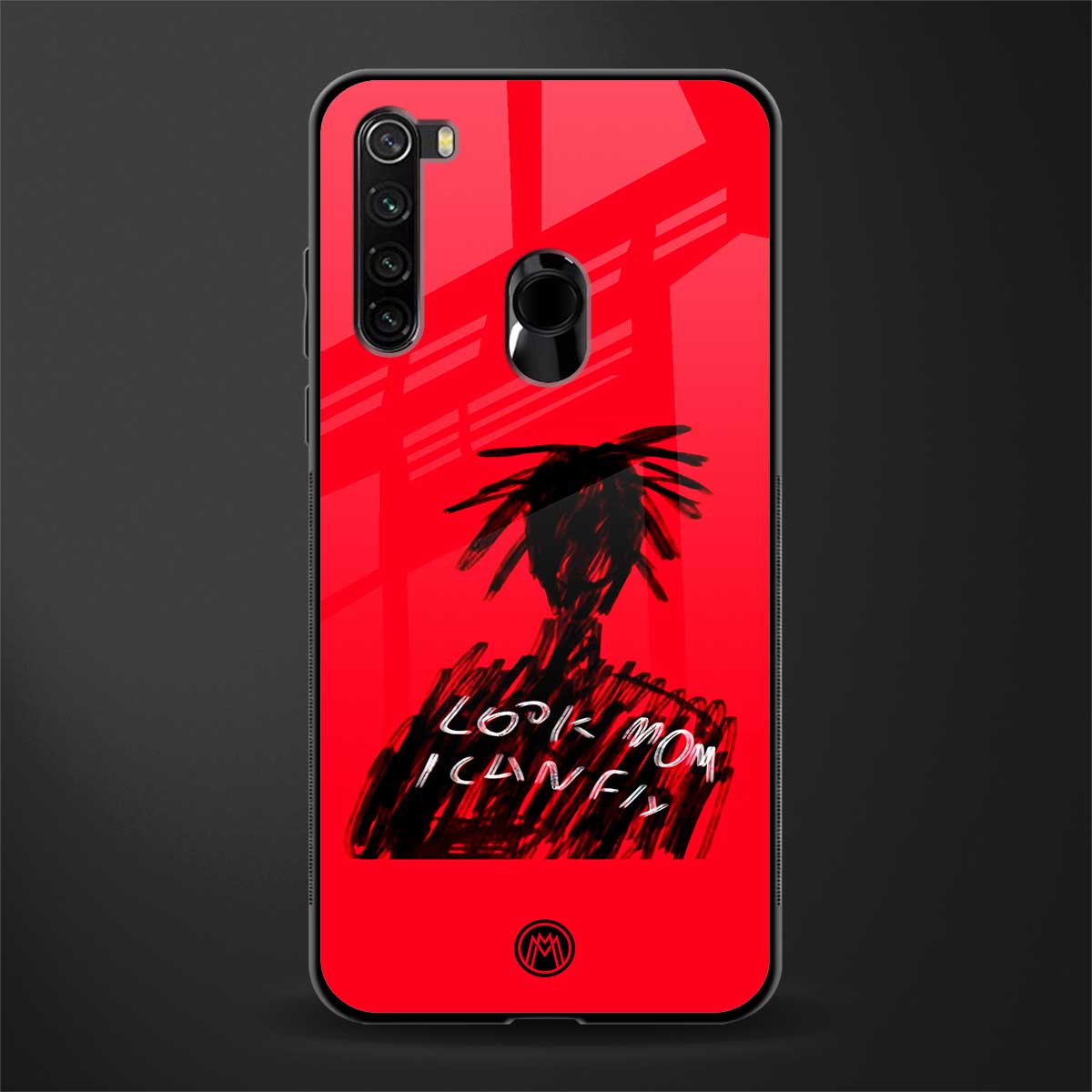 look mom i can fly glass case for redmi note 8 image