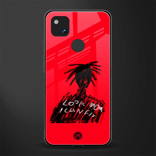 look mom i can fly back phone cover | glass case for google pixel 4a 4g