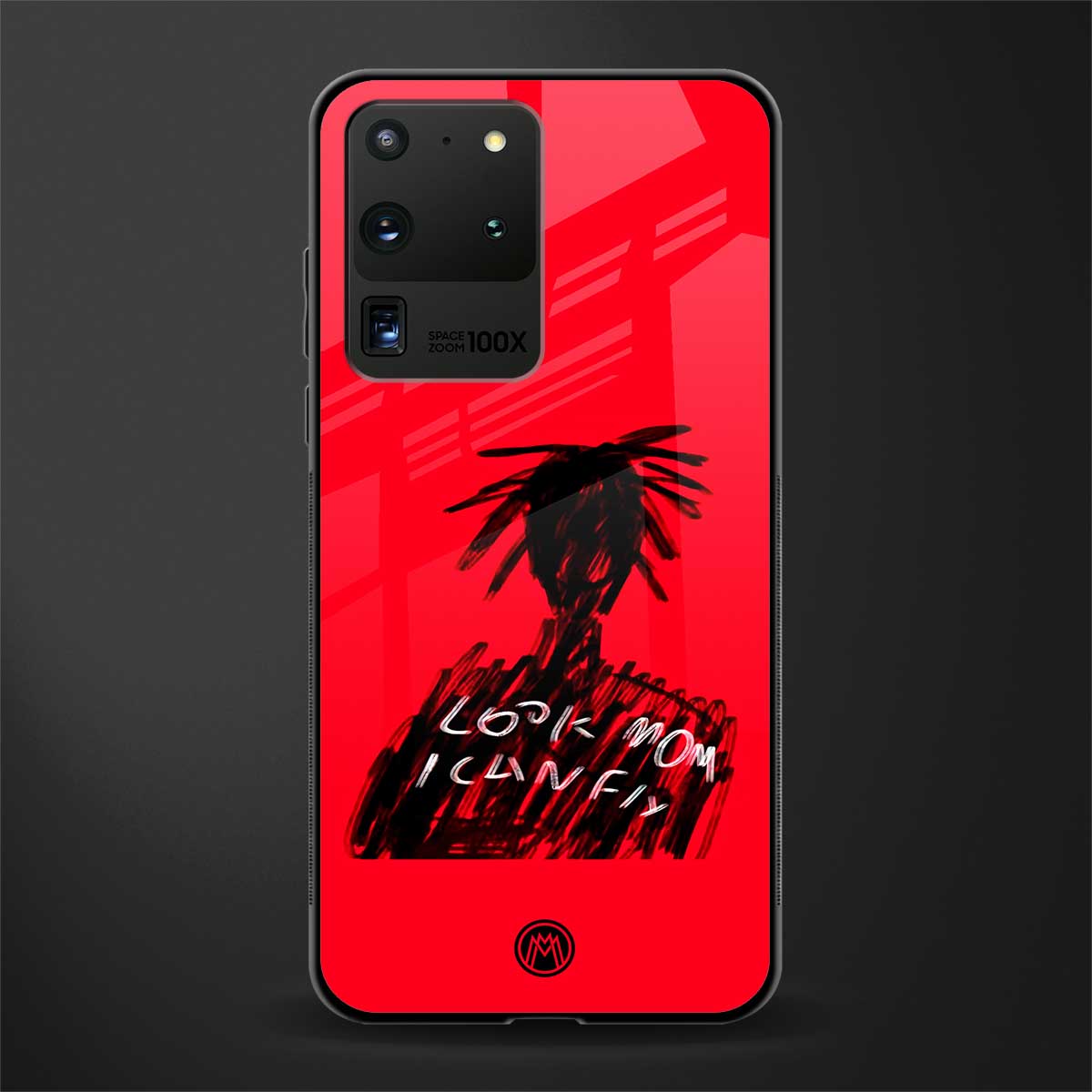 look mom i can fly glass case for samsung galaxy s20 ultra image