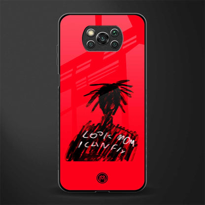 look mom i can fly glass case for poco x3 pro image