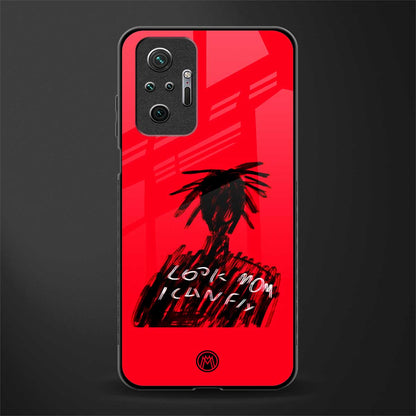 look mom i can fly glass case for redmi note 10 pro image