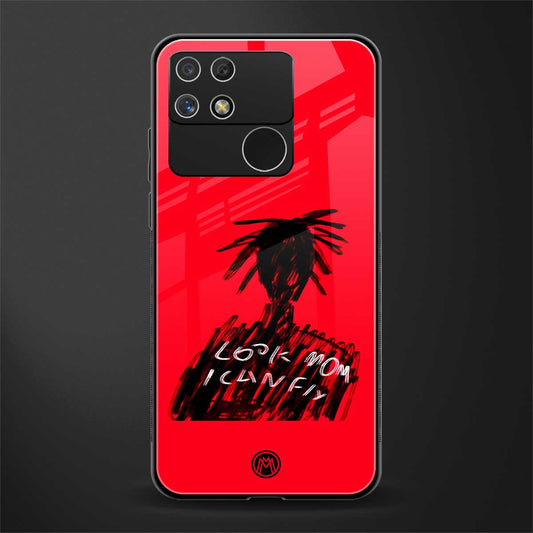 look mom i can fly back phone cover | glass case for realme narzo 50a