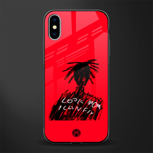 look mom i can fly glass case for iphone x image