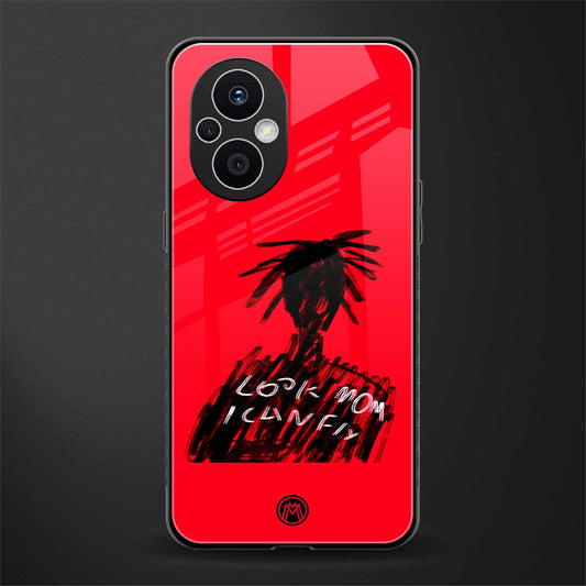 look mom i can fly back phone cover | glass case for oppo f21 pro 5g