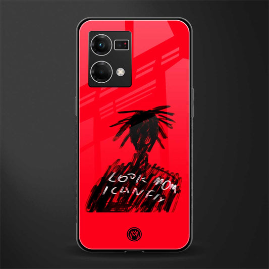 look mom i can fly back phone cover | glass case for oppo f21 pro 4g