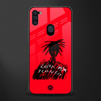 look mom i can fly glass case for samsung a11 image