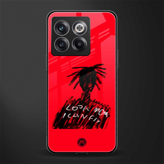 look mom i can fly back phone cover | glass case for oneplus 10t