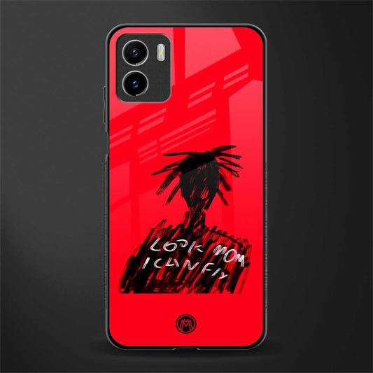 look mom i can fly back phone cover | glass case for vivo y72