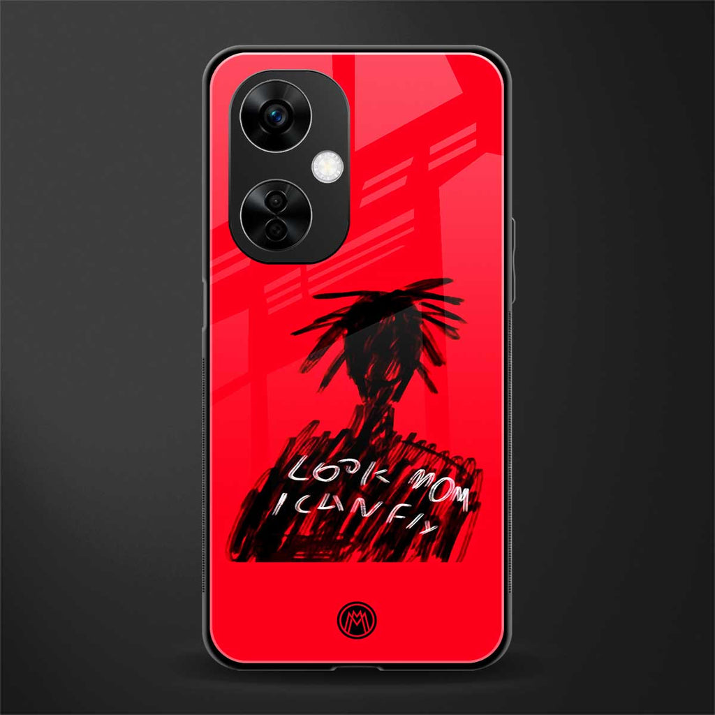 look mom i can fly back phone cover | glass case for oneplus nord ce 3 lite