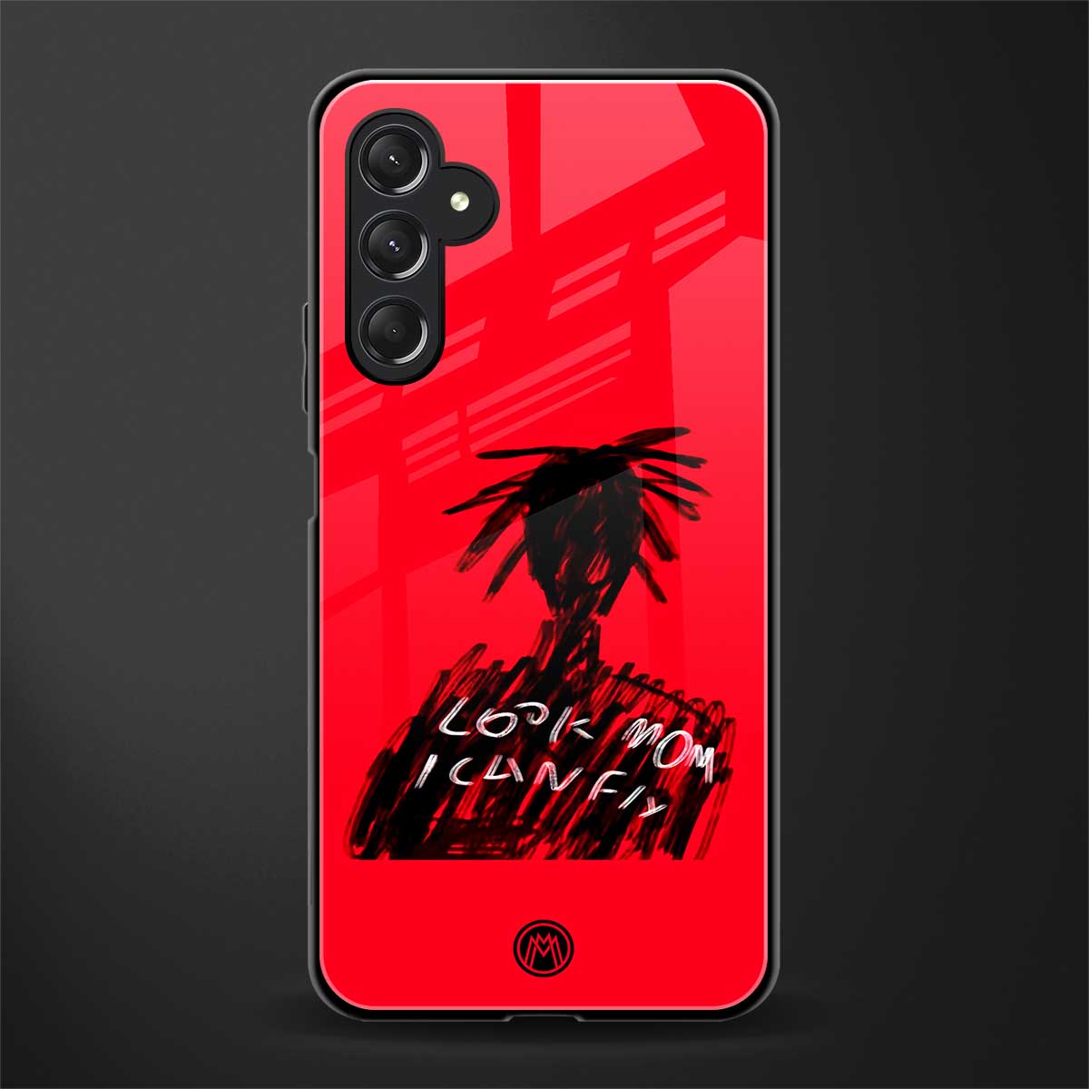 look mom i can fly back phone cover | glass case for samsun galaxy a24 4g