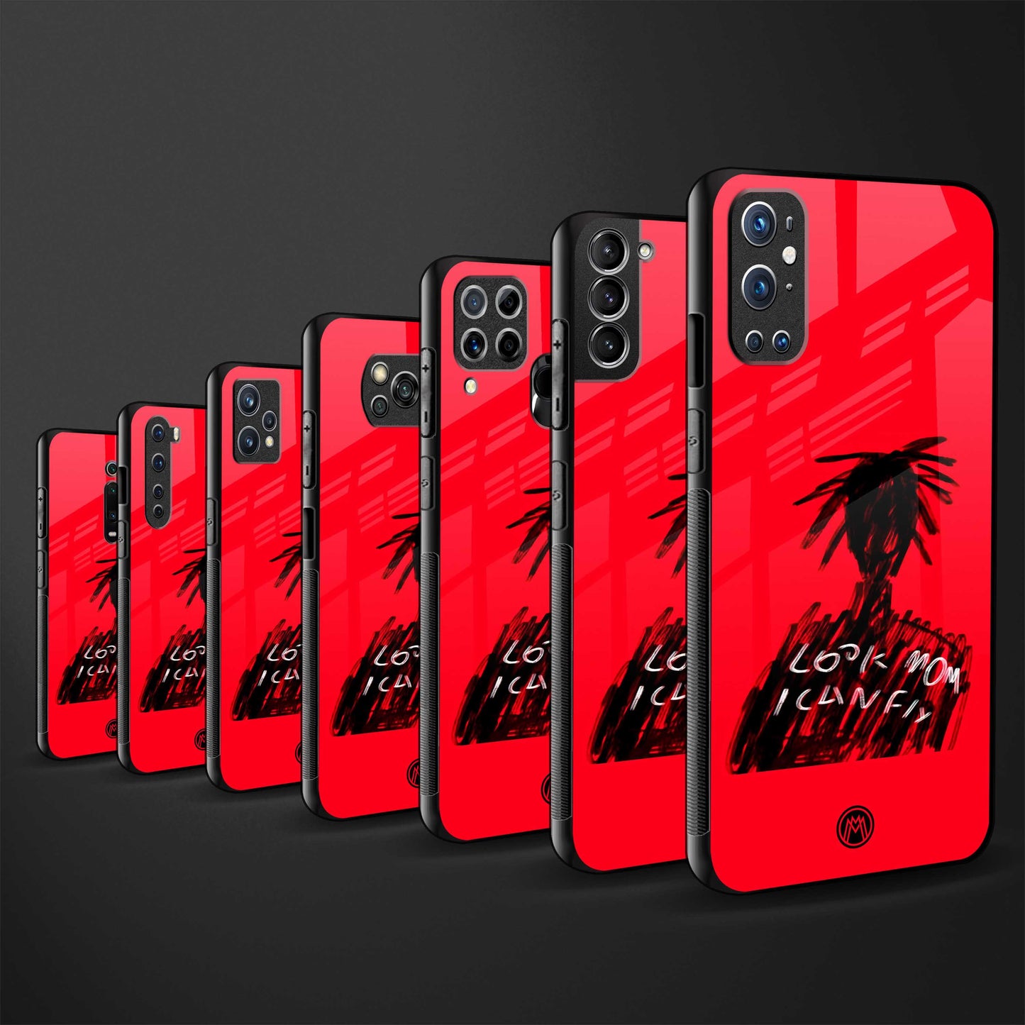 look mom i can fly back phone cover | glass case for realme 9 pro 5g