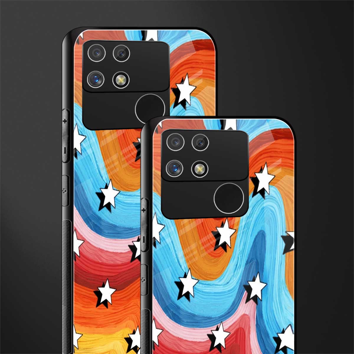 lost in paradise back phone cover | glass case for realme narzo 50a