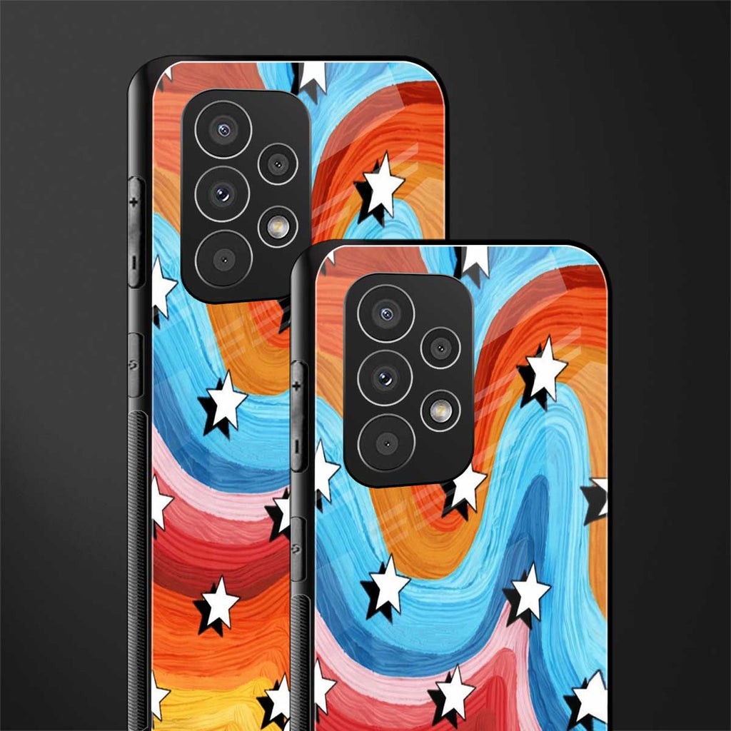 lost in paradise back phone cover | glass case for samsung galaxy a73 5g