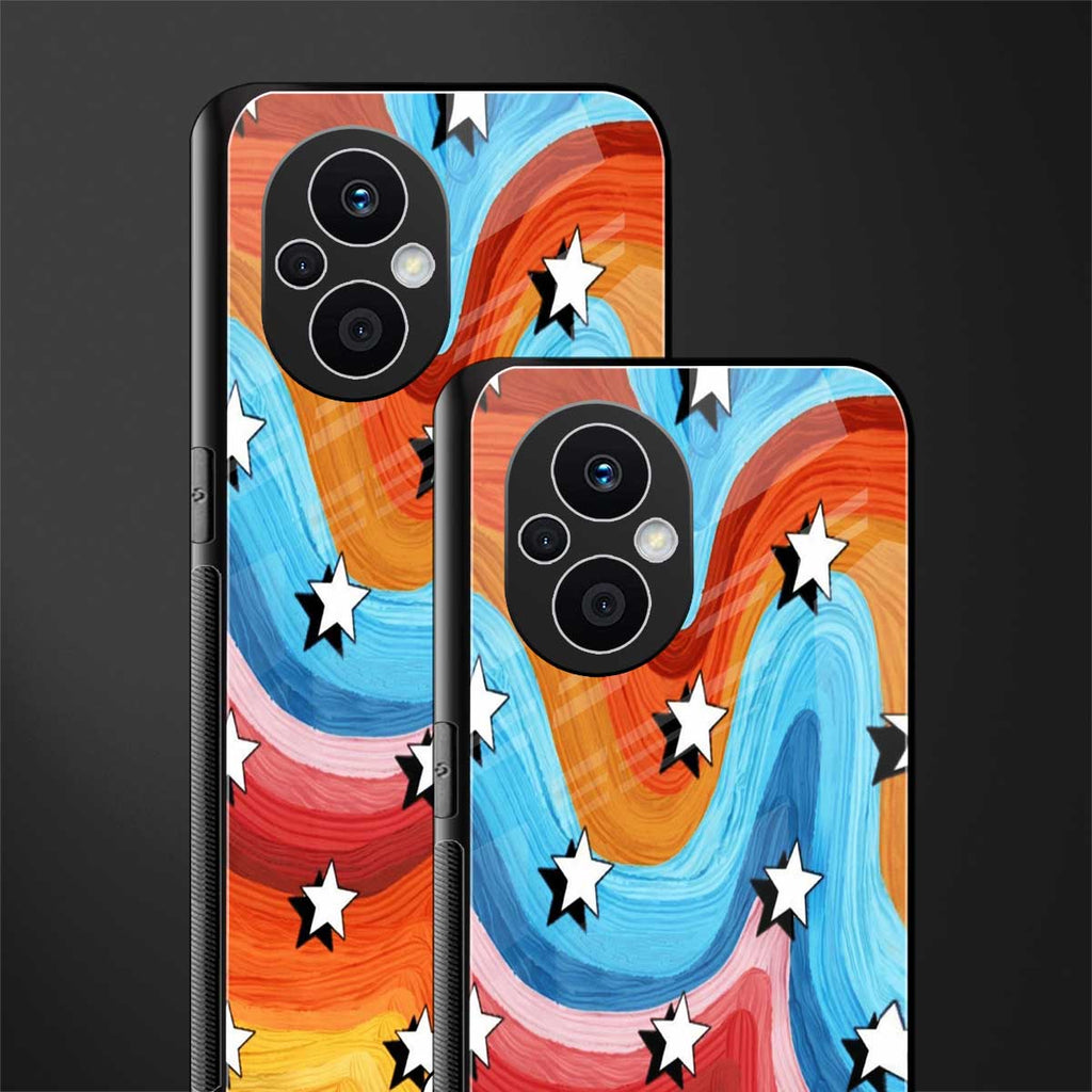 lost in paradise back phone cover | glass case for oppo f21 pro 5g