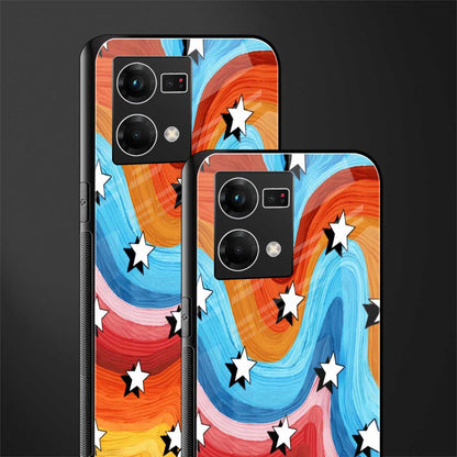 lost in paradise back phone cover | glass case for oppo f21 pro 4g