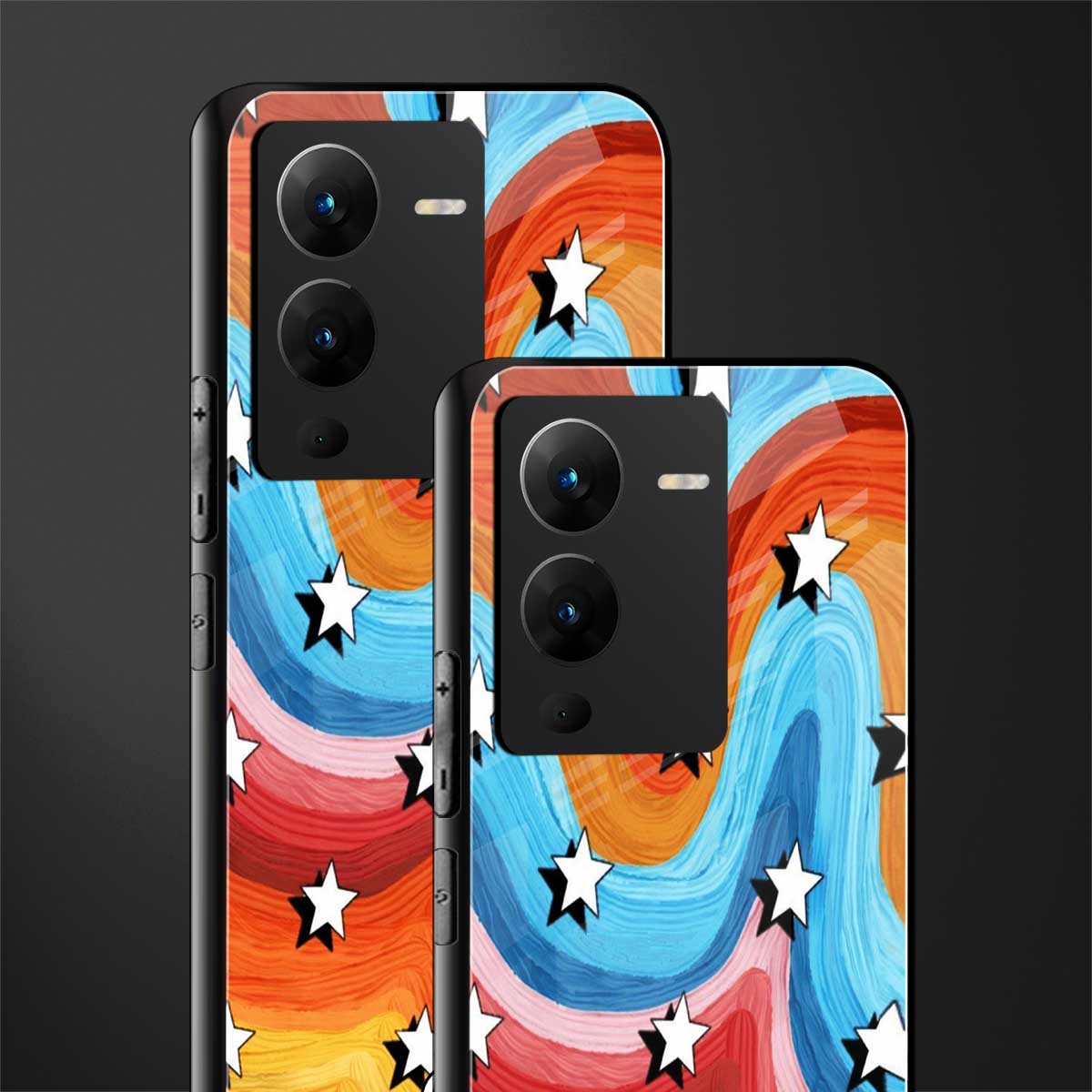 lost in paradise back phone cover | glass case for vivo v25 pro 5g