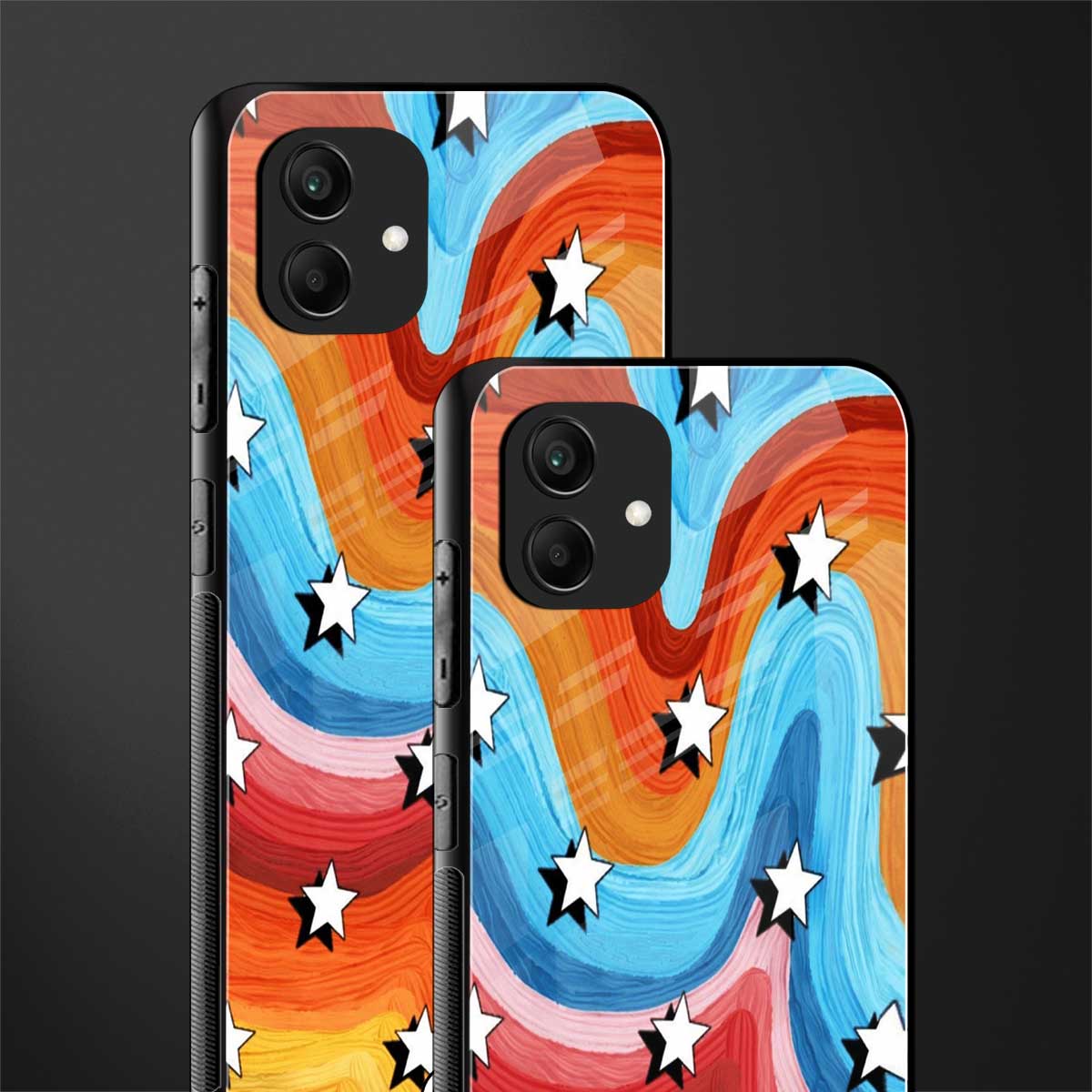 lost in paradise back phone cover | glass case for samsung galaxy a04