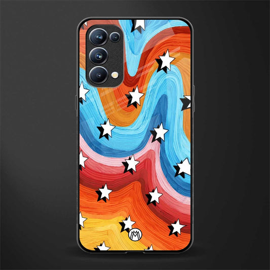 lost in paradise back phone cover | glass case for oppo reno 5