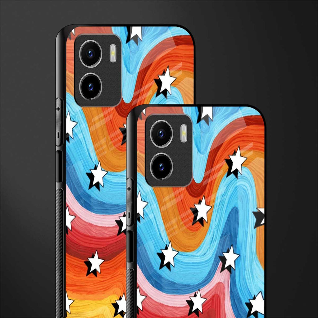 lost in paradise back phone cover | glass case for vivo y72
