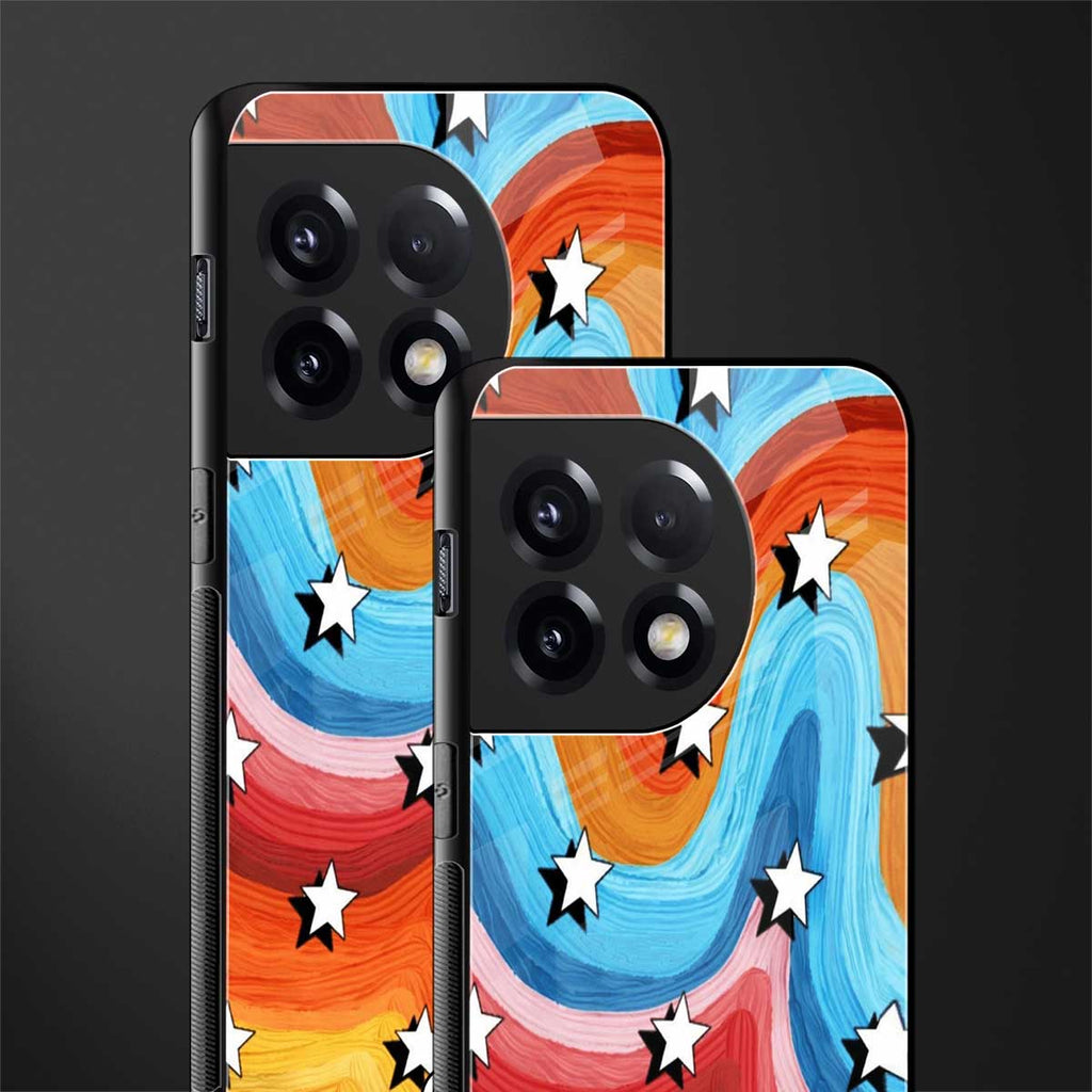 lost in paradise back phone cover | glass case for oneplus 11r