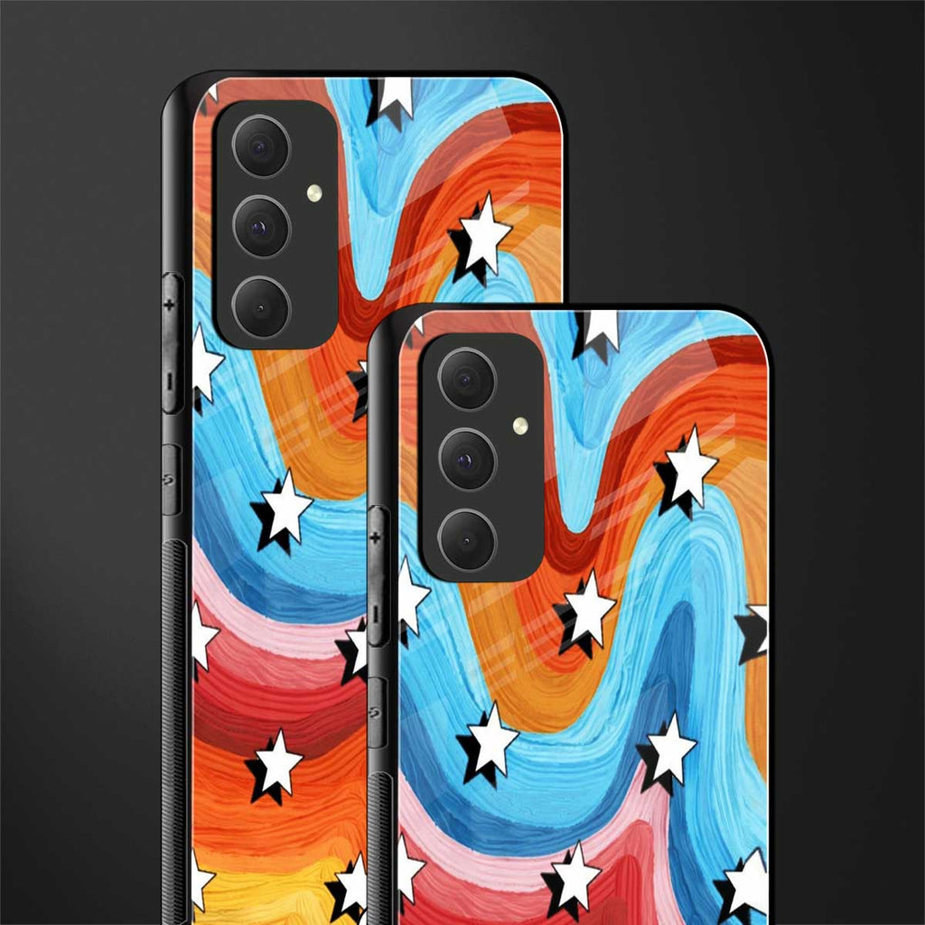 lost in paradise back phone cover | glass case for samsung galaxy a54 5g