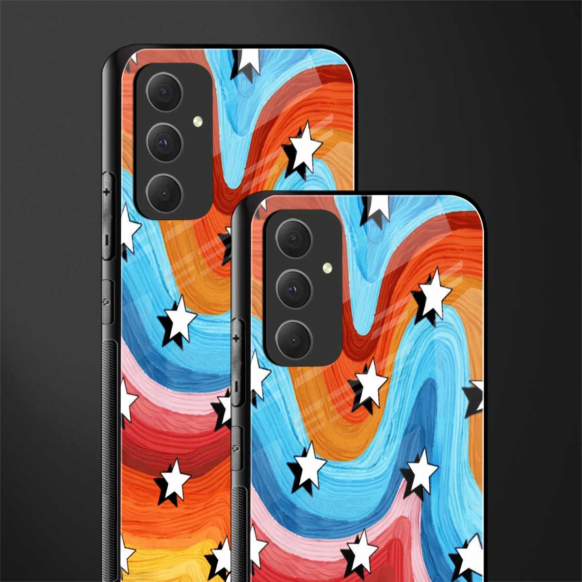 lost in paradise back phone cover | glass case for samsung galaxy a54 5g