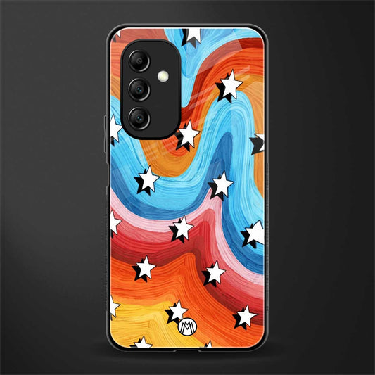 lost in paradise back phone cover | glass case for samsung galaxy a14 5g