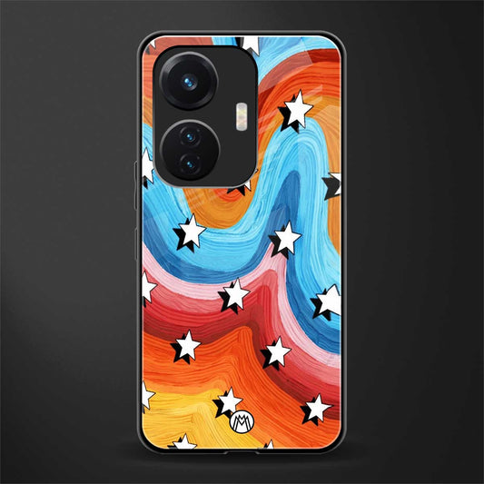 lost in paradise back phone cover | glass case for vivo t1 44w 4g