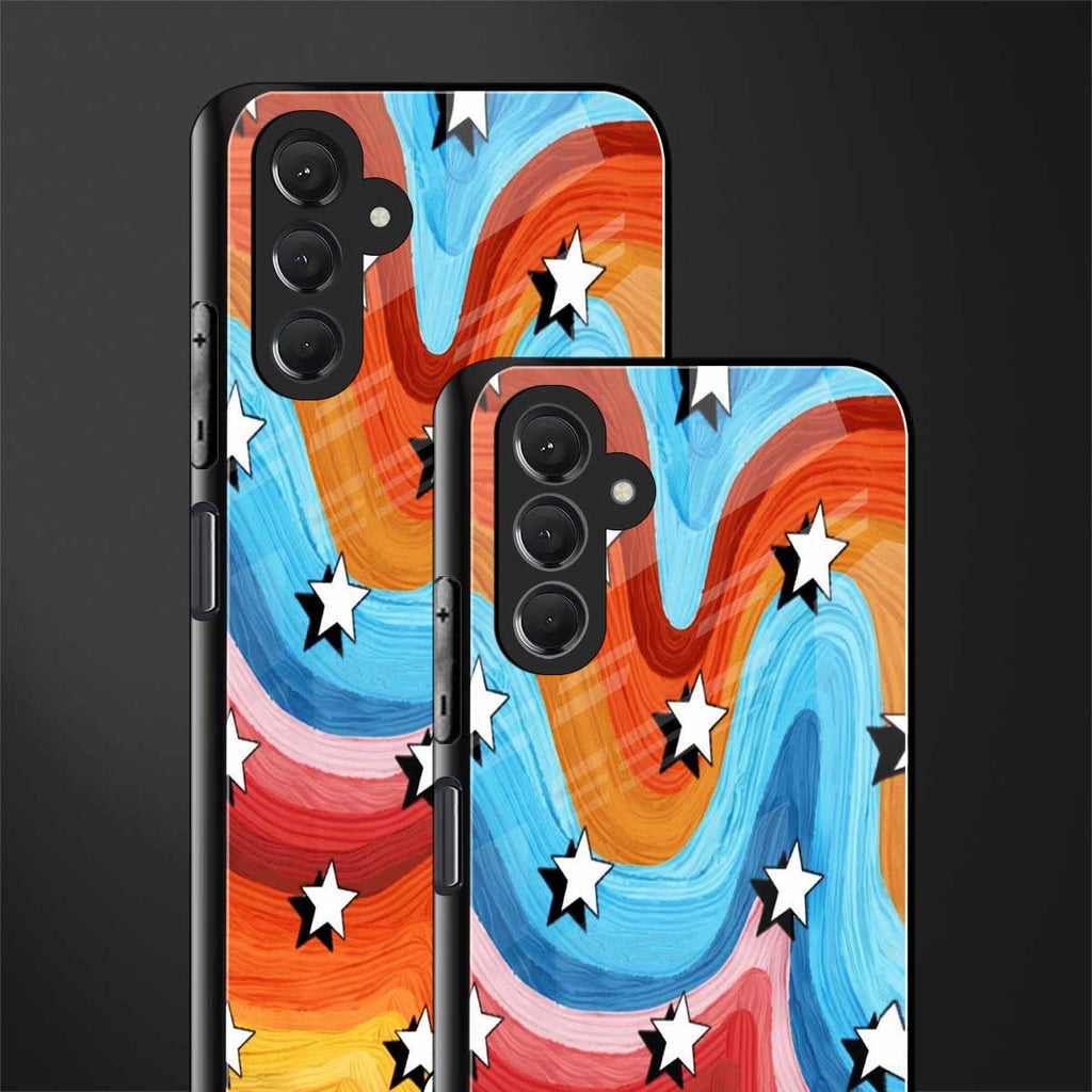 lost in paradise back phone cover | glass case for samsun galaxy a24 4g