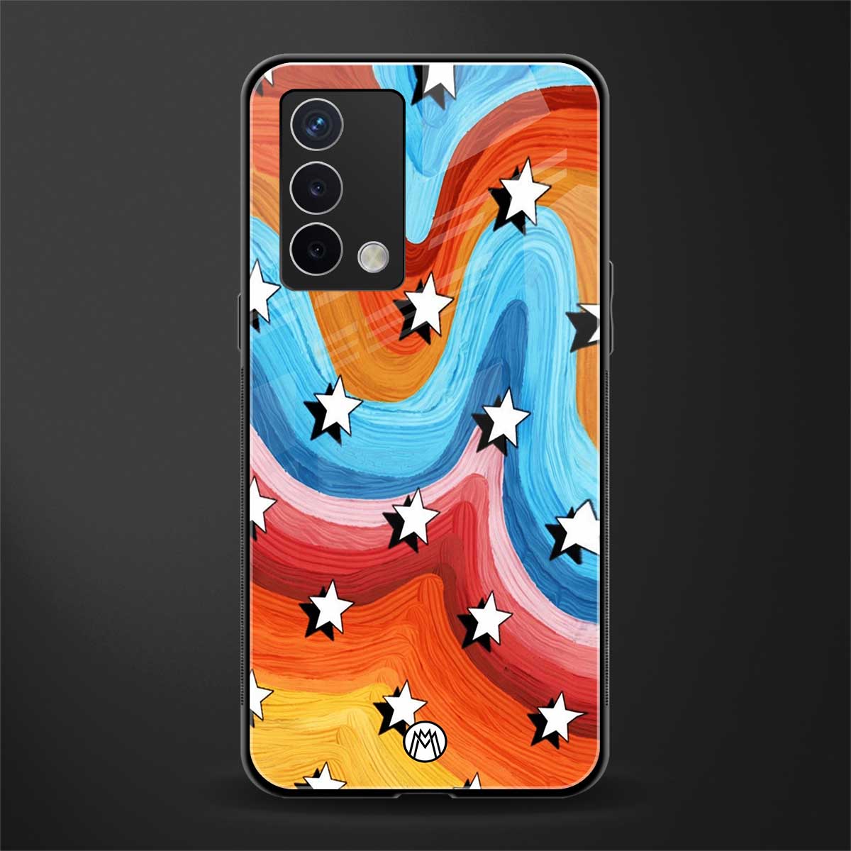 lost in paradise back phone cover | glass case for oppo a74 4g