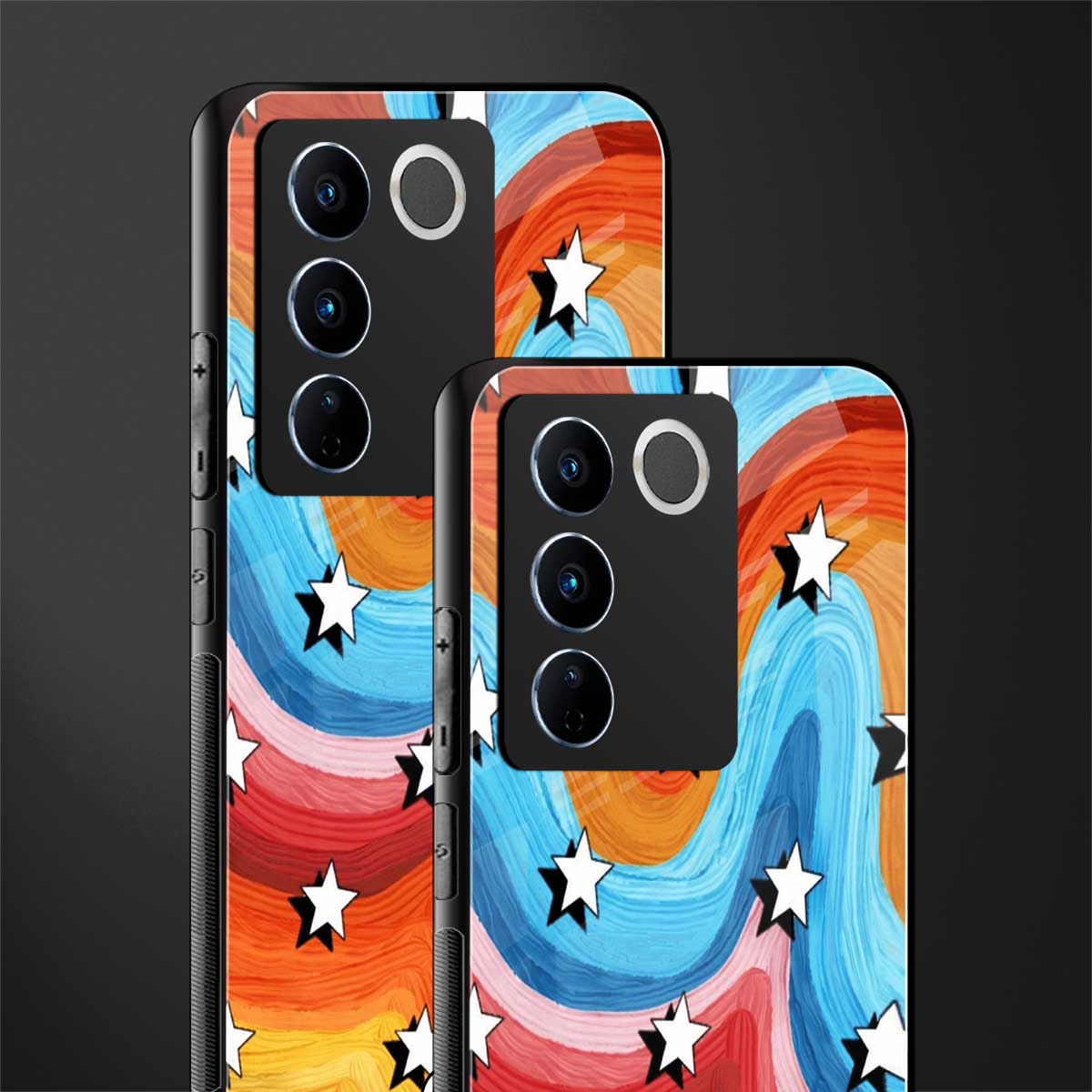 lost in paradise back phone cover | glass case for vivo v27 pro 5g