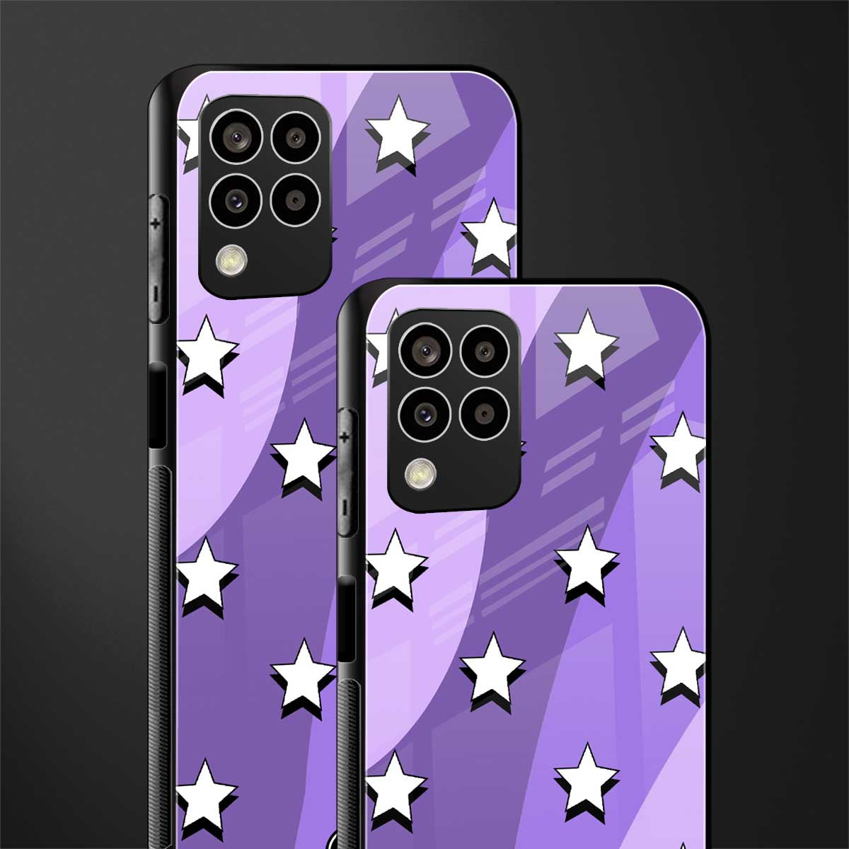 lost in paradise grape edition back phone cover | glass case for samsung galaxy m33 5g