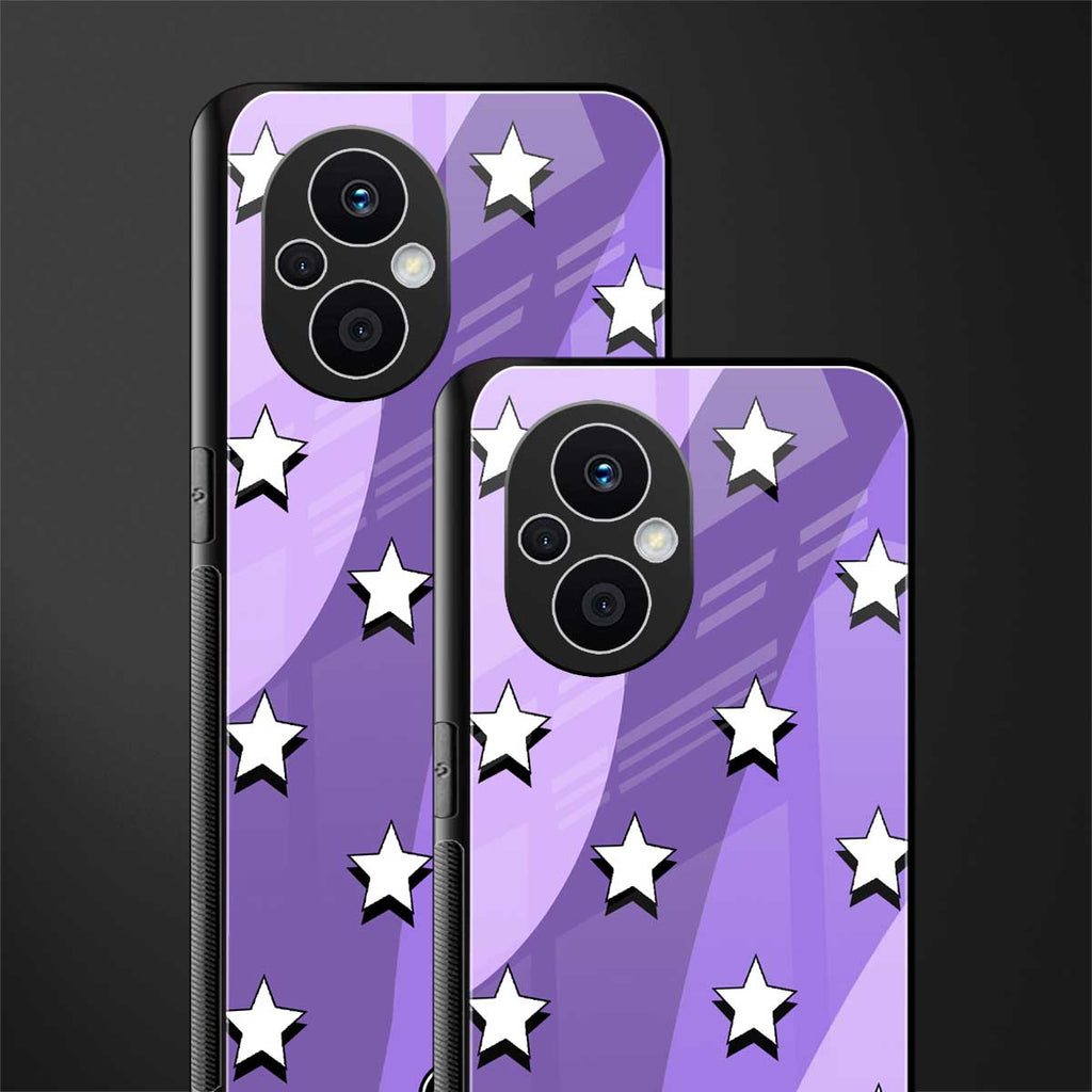 lost in paradise grape edition back phone cover | glass case for oppo f21 pro 5g