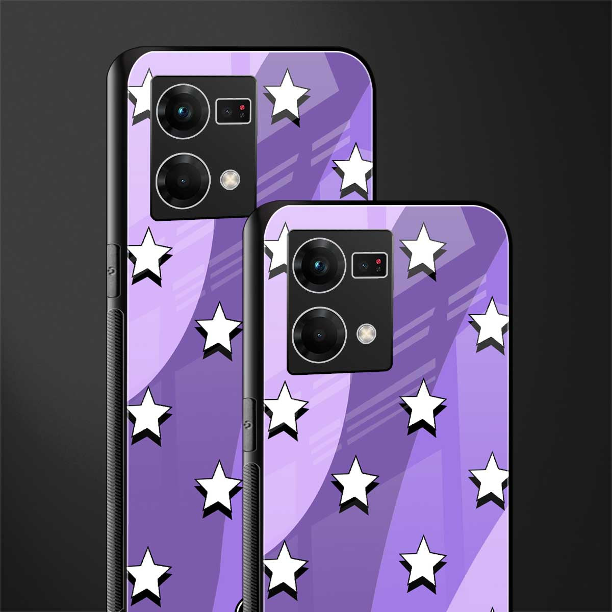 lost in paradise grape edition back phone cover | glass case for oppo f21 pro 4g