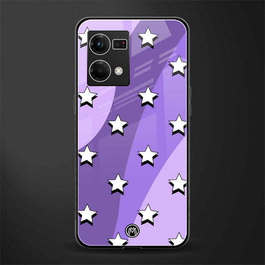 lost in paradise grape edition back phone cover | glass case for oppo f21 pro 4g