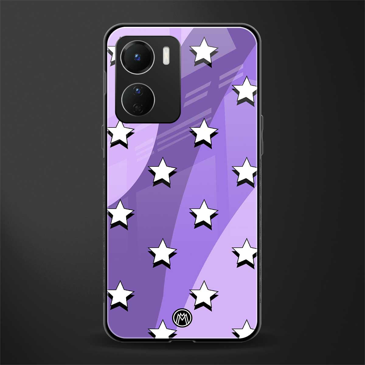 lost in paradise grape edition back phone cover | glass case for vivo y16
