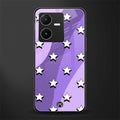 lost in paradise grape edition back phone cover | glass case for vivo y22