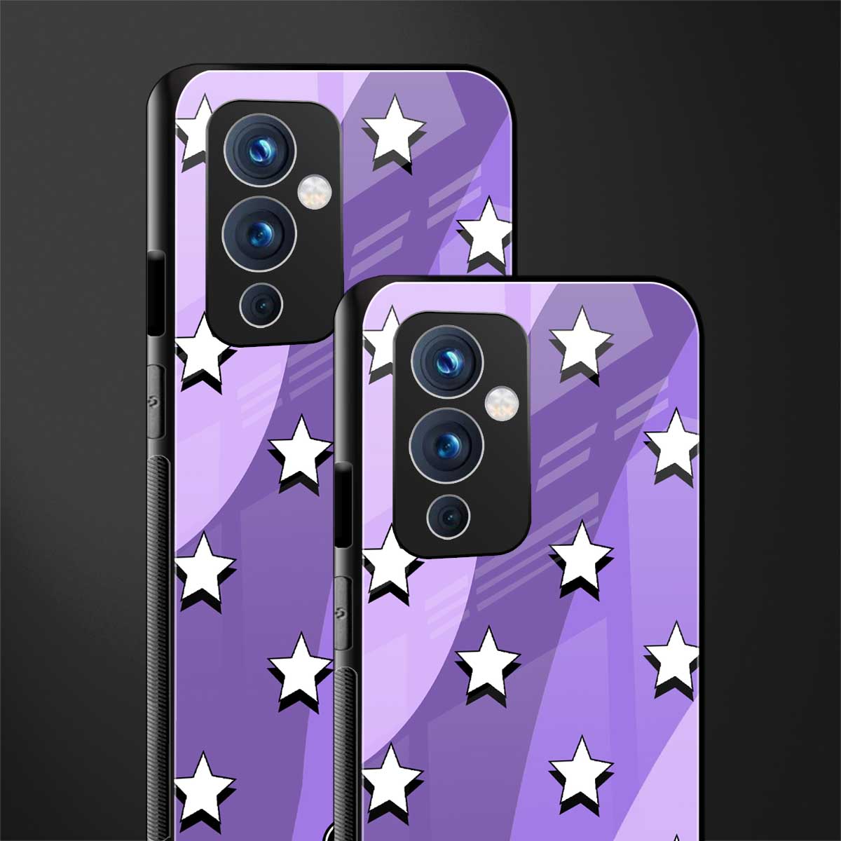 lost in paradise grape edition back phone cover | glass case for oneplus 9
