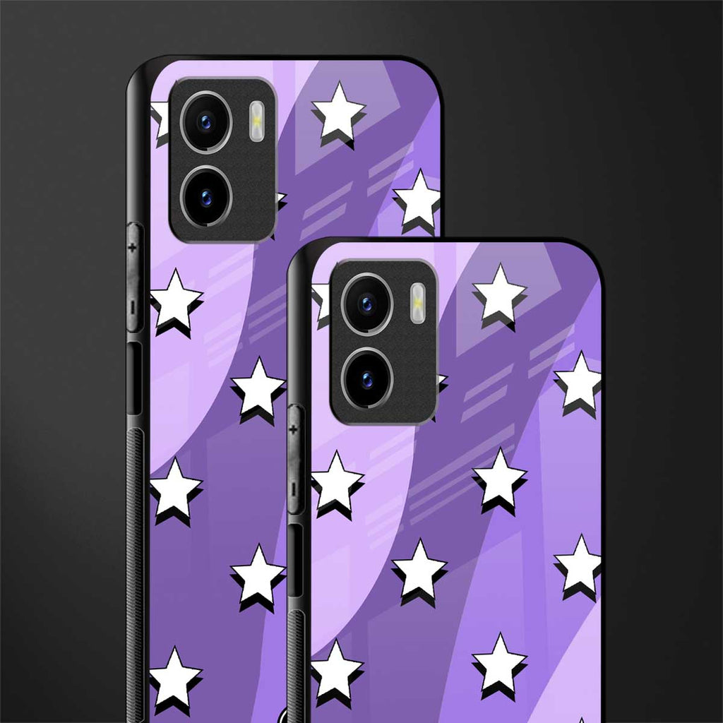lost in paradise grape edition back phone cover | glass case for vivo y72