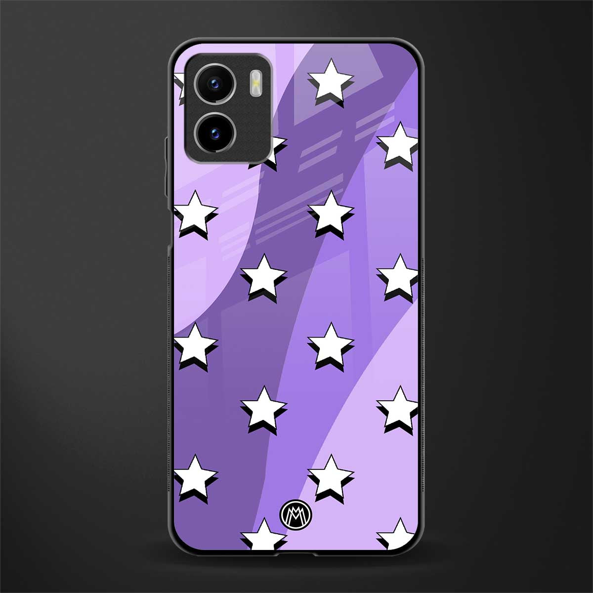 lost in paradise grape edition back phone cover | glass case for vivo y72
