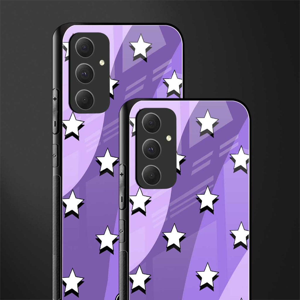 lost in paradise grape edition back phone cover | glass case for samsung galaxy a54 5g