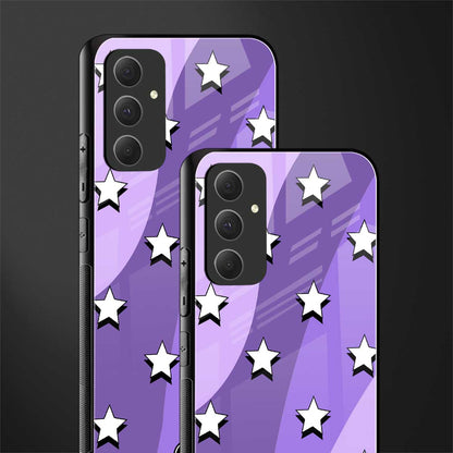 lost in paradise grape edition back phone cover | glass case for samsung galaxy a54 5g