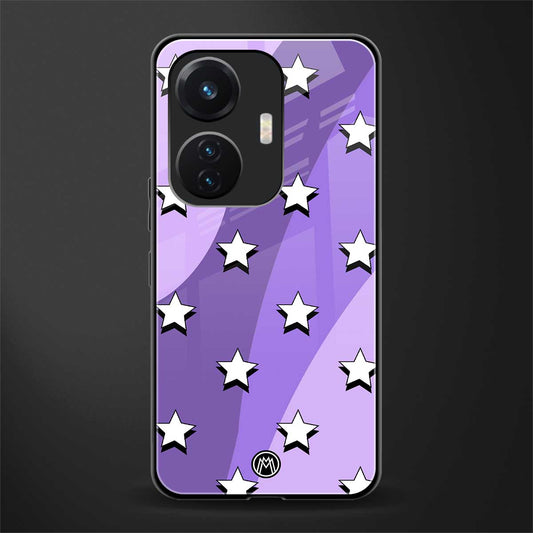 lost in paradise grape edition back phone cover | glass case for vivo t1 44w 4g