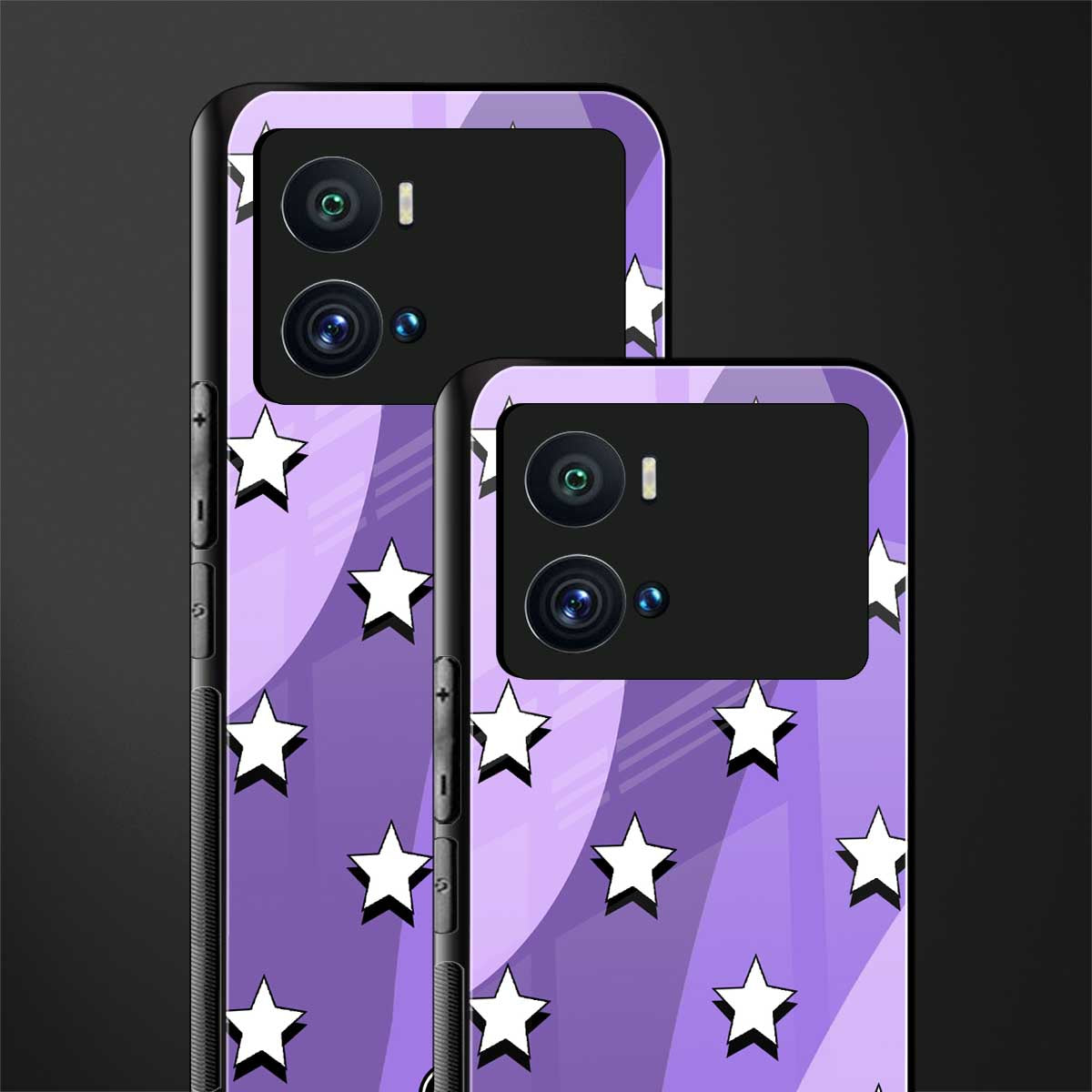 lost in paradise grape edition back phone cover | glass case for iQOO 9 Pro