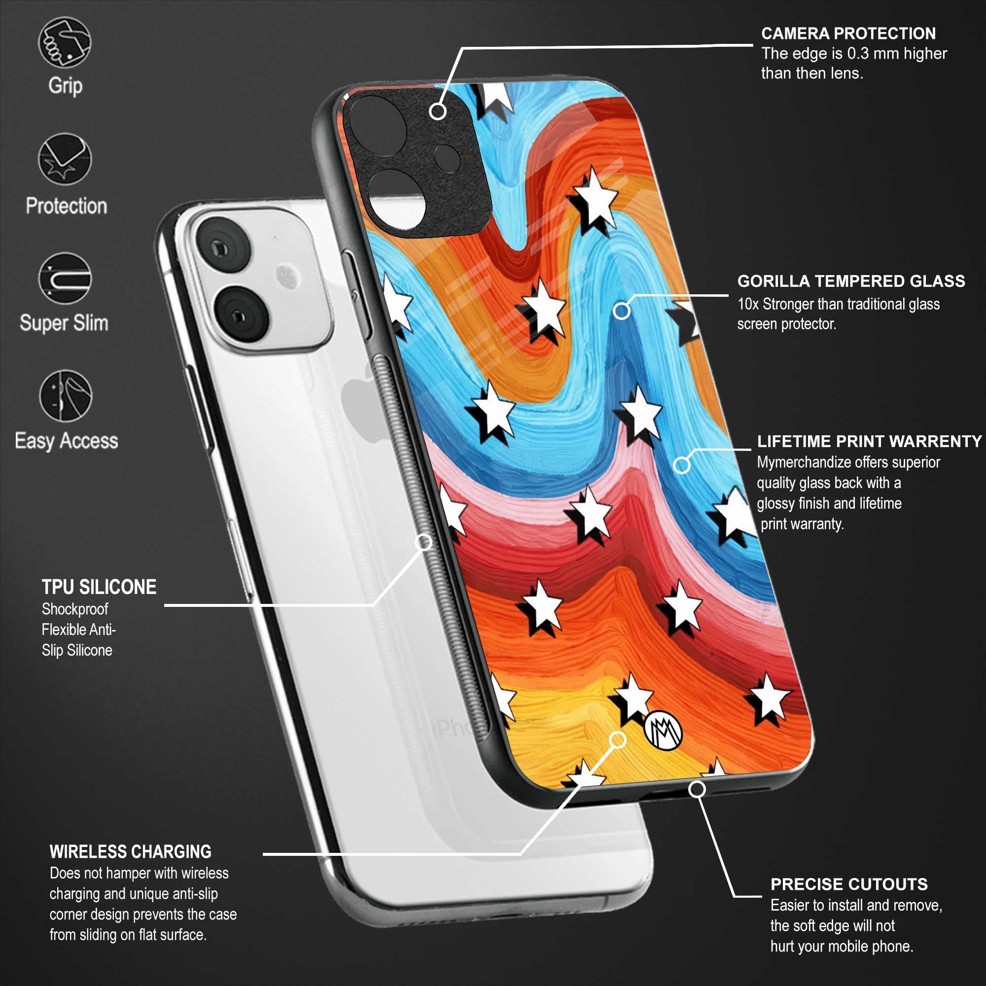 lost in paradise back phone cover | glass case for oneplus 9