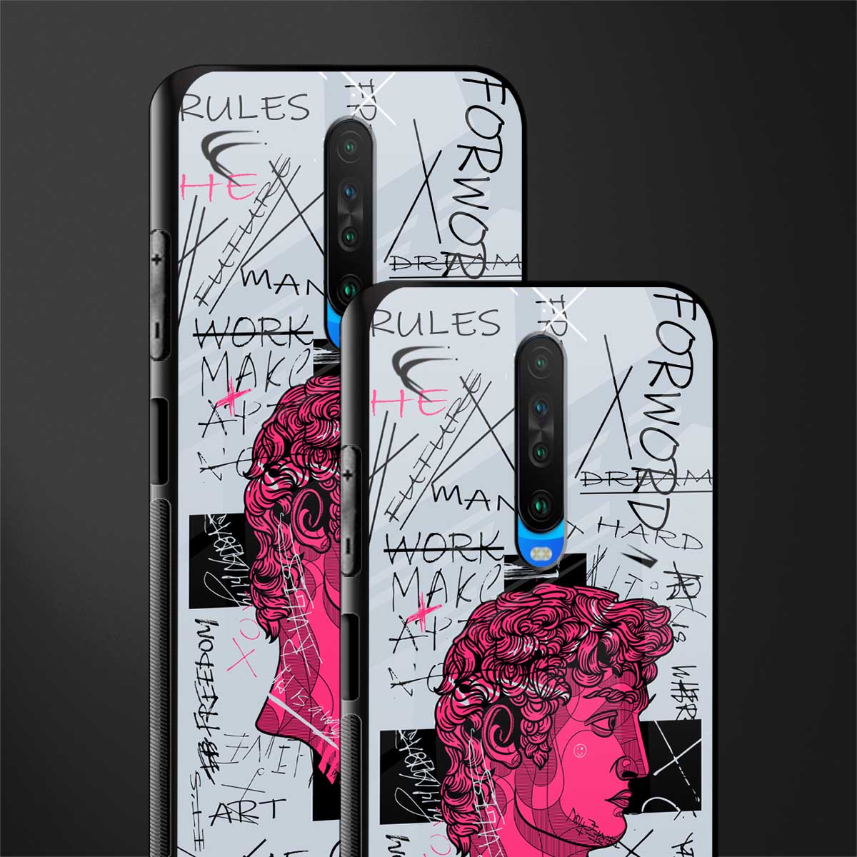 lost in reality david glass case for poco x2 image-2