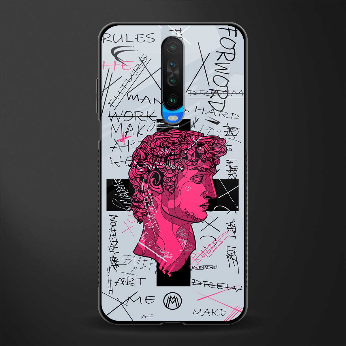 lost in reality david glass case for poco x2 image