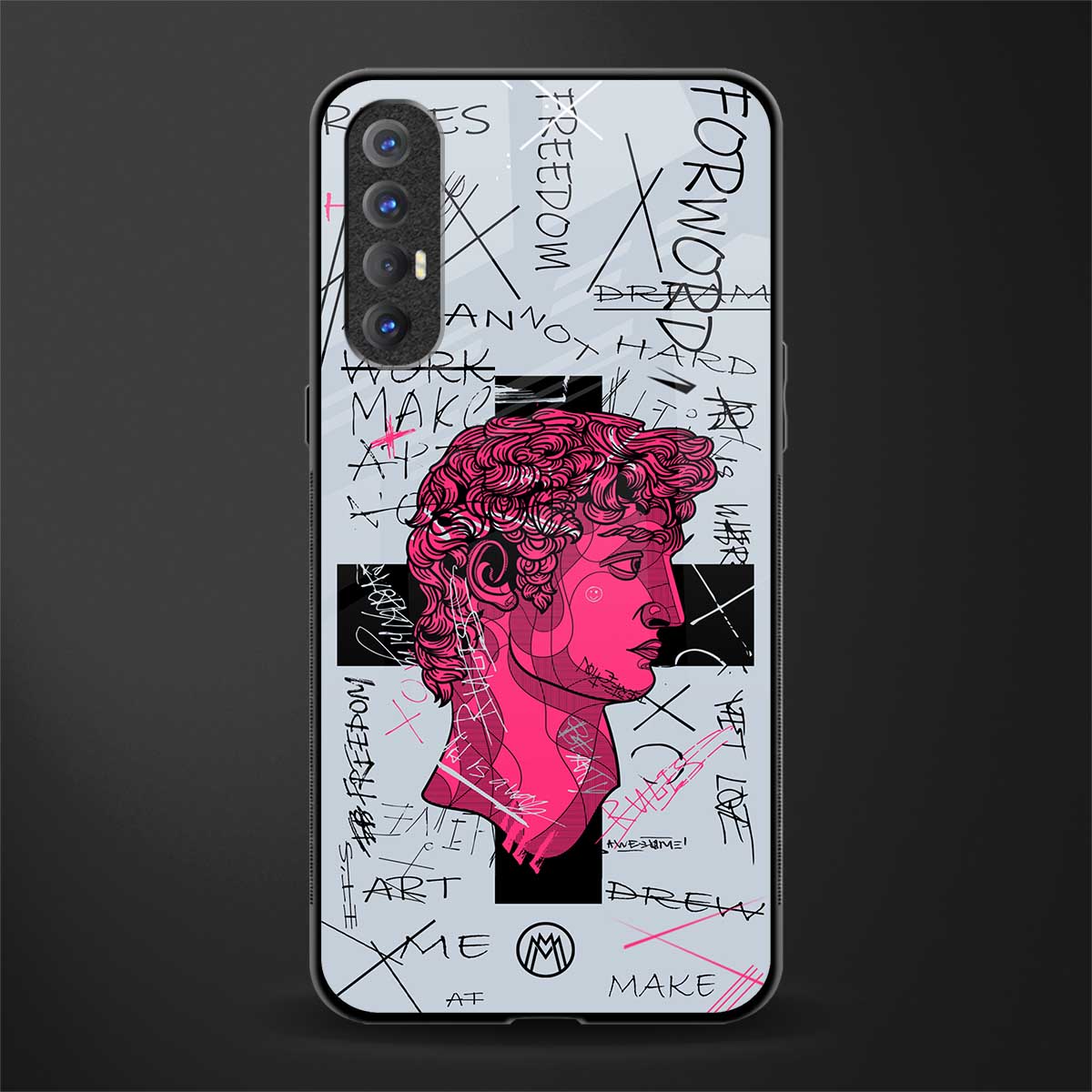 lost in reality david glass case for oppo reno 3 pro image
