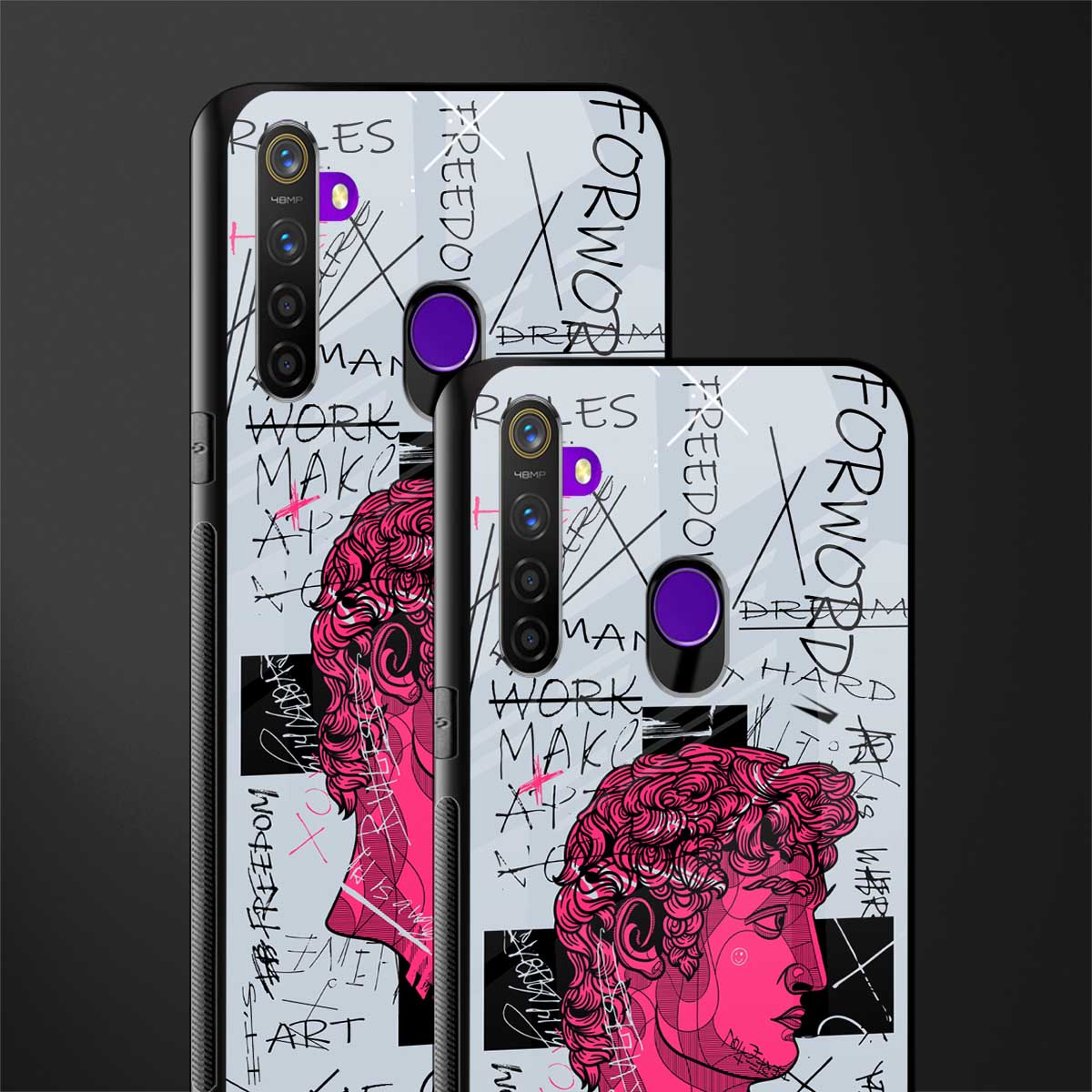 lost in reality david glass case for realme 5 pro image-2